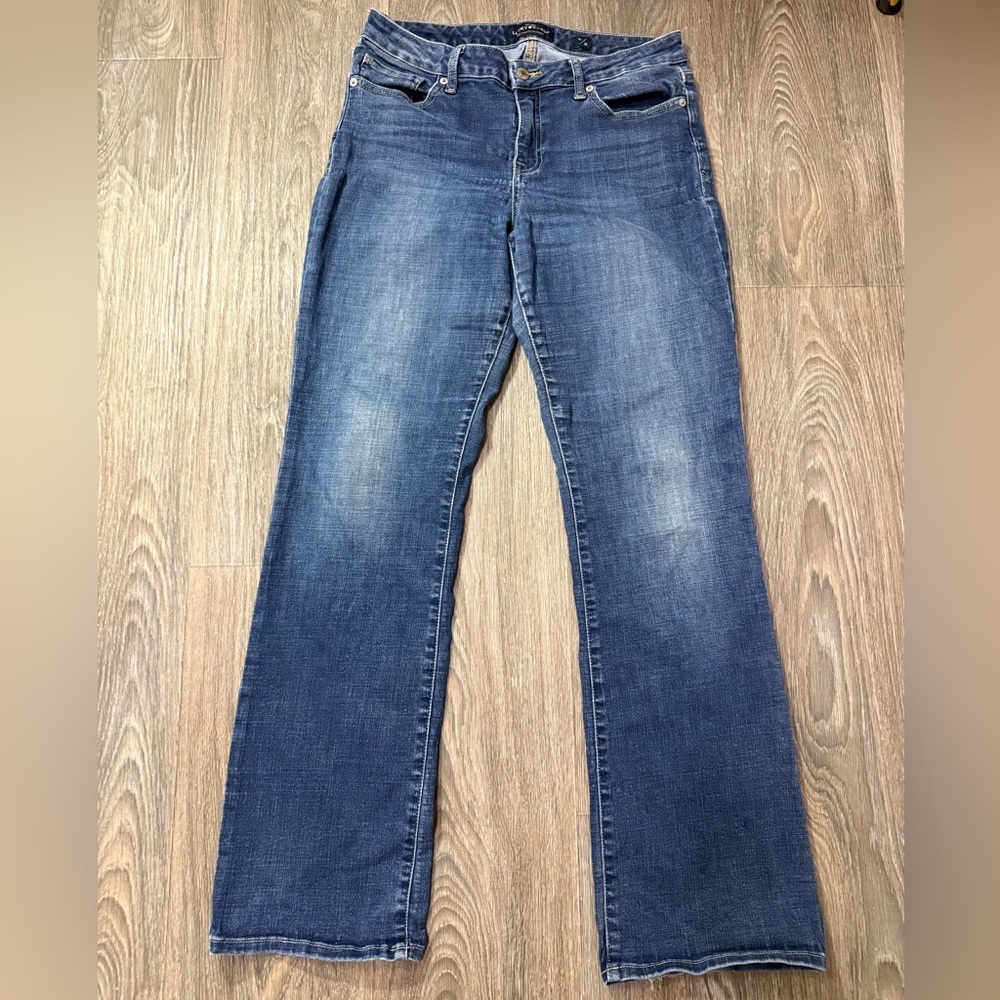 Classic Women's Blue Straight-Leg Jeans